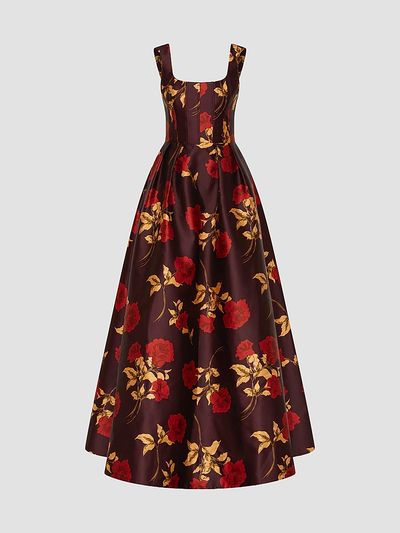 Rebecca Vallance Women's Melora Floral Ball Gown