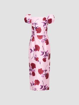 Rebecca Vallance Women's Melora Floral Midi Dress