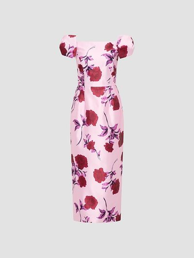 Rebecca Vallance Women's Melora Floral Midi Dress