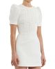Rebecca Vallance Women's Pearly Embellished Crepe Minidress - 3