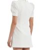 Rebecca Vallance Women's Pearly Embellished Crepe Minidress - 4