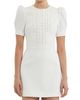 Rebecca Vallance Women's Pearly Embellished Crepe Minidress - 7