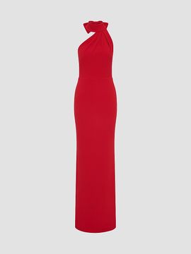 Rebecca Vallance Women's Raziel Crepe Column Gown