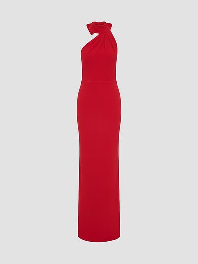 Rebecca Vallance Women's Raziel Crepe Column Gown