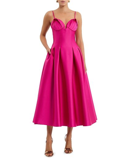 Rebecca Vallance Women's Saskia Fit & Flare Midi-Dress