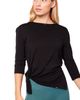 Rebody Active Rebody Active Anen Side Tie 3/4 Sleeve Top - 2