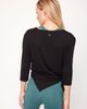 Rebody Active Rebody Active Anen Side Tie 3/4 Sleeve Top - 3