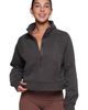 Rebody Active Rebody Active Effortless Fleece Crop Half Zip Sweatshirt - 2