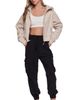 Rebody Active Rebody Active Effortless Fleece Full Zip Hoodie - 1