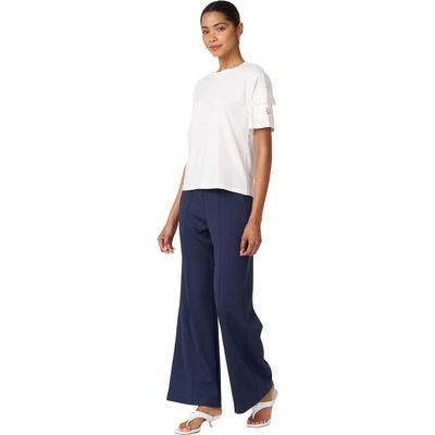 Rebody Active Rebody Active Madison Pintuck Wide Leg Scuba Knit Pant 30"