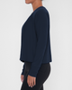 Rebody Active Rebody Active Sera Mid Length Boxy Nylon Long Sleeve Top - 2