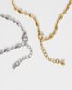 Reclaimed Vintage Reclaimed Vintage 2pk stainless waterproof bracelet pack in silver - 3