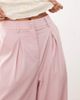 Reclaimed Vintage Reclaimed Vintage baggy tailored pants in pink stripes-Blue - 3