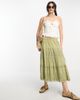 Reclaimed Vintage Reclaimed Vintage bandeau prairie top in white - 4
