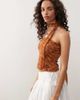 Reclaimed Vintage Reclaimed Vintage bandeau top with scarf in tropical floral print-Multi - 1