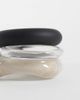 Reclaimed Vintage Reclaimed Vintage bangles 3 pack in black, bone and clear-Multi - 3