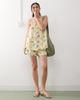 Reclaimed Vintage Reclaimed Vintage beach smock trapeze top in yellow postcard print-Multi - 2