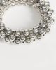 Reclaimed Vintage Reclaimed Vintage beaded bangle in silver - 3