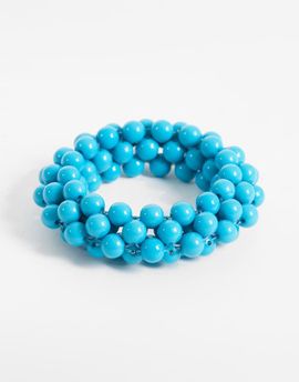 Reclaimed Vintage Reclaimed Vintage beaded bracelet in blue