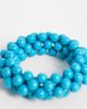 Reclaimed Vintage Reclaimed Vintage beaded bracelet in blue - 3