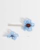 Reclaimed Vintage Reclaimed Vintage beaded floral hair clips in multi - 1