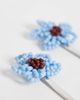 Reclaimed Vintage Reclaimed Vintage beaded floral hair clips in multi - 2