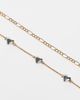 Reclaimed Vintage Reclaimed Vintage bracelet chain 2 pack with hearts in gold - 2