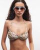 Reclaimed Vintage Reclaimed Vintage bralette bikini top in paisley print-Multi - 2