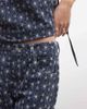 Reclaimed Vintage Reclaimed Vintage chambray denim cutwork jorts in indigo - part of a set-Blue - 3