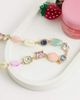 Reclaimed Vintage Reclaimed Vintage choker gem stone and charm seashell necklace in multi - 2