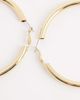 Reclaimed Vintage Reclaimed Vintage chubby hoop earrings in gold tone - 4