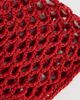 Reclaimed Vintage Reclaimed Vintage crochet beanie in burgundy red - 2
