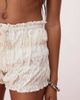 Reclaimed Vintage Reclaimed Vintage crochet bloomer beach shorts in cream-White - 2