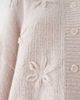Reclaimed Vintage Reclaimed Vintage crochet boxy cardigan with 3D flowers in cream-White - 4