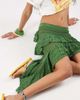 Reclaimed Vintage Reclaimed Vintage crochet tiered high low skirt in green - 2