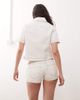 Reclaimed Vintage Reclaimed Vintage denim cropped western shirt in ecru - part of a set-White - 4