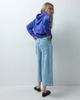Reclaimed Vintage Reclaimed Vintage denim culotte jort in light wash-Blue - 3