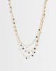 Reclaimed Vintage Reclaimed Vintage festival gold disc chain layered long necklace - 1