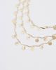 Reclaimed Vintage Reclaimed Vintage festival gold disc chain layered long necklace - 3