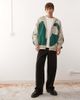 Reclaimed Vintage Reclaimed Vintage festival track jacket in spliced plaid print-Neutral - 2