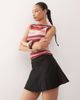 Reclaimed Vintage Reclaimed Vintage flippy mini skirt with godets in black - 2