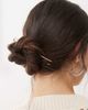 Reclaimed Vintage Reclaimed Vintage french hair pin in gold - 1