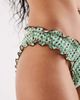 Reclaimed Vintage Reclaimed Vintage frilly bikini bottoms in green and brown polka-dot print-Multi - 3