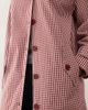 Reclaimed Vintage Reclaimed Vintage gingham trench coat in red - 2