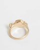 Reclaimed Vintage Reclaimed Vintage gold ring three pack with earth tone stones - 2