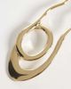 Reclaimed Vintage Reclaimed Vintage hair pin with twist detail in gold tone - 2