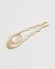 Reclaimed Vintage Reclaimed Vintage hair pin with twist detail in gold tone - 3