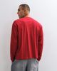 Reclaimed Vintage Reclaimed Vintage henley neck t-shirt in red - 4