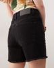 Reclaimed Vintage Reclaimed Vintage high rise denim mom shorts in black wash - 2