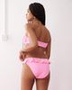 Reclaimed Vintage Reclaimed Vintage hipster bikini bottom with ruffles in pink - 3